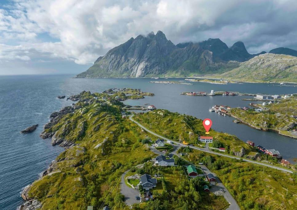 Вилла Sundet Lofoten Holiday House Sund  Экстерьер фото